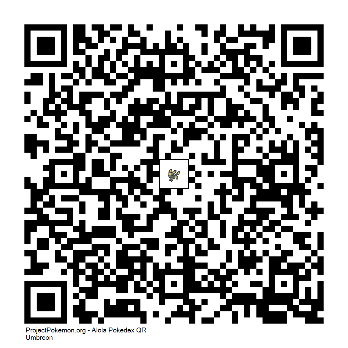 Cdigo QR de Umbreon